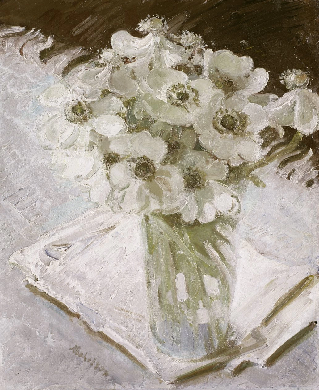 William Newzam Prior Nicholson - Anemoni bianchi